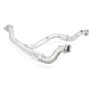 Ford F-150 Performance Exhaust - Stainless Works - Downpipe 3in High-Flow Cats Y-Pipe Factory Connection - `15-`20 Ford F-150 Performance Exhaust - Stainless Works - Downpipe 3in High-Flow Cats Y-Pipe Factory Connection - `15-`20